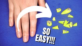 DIY HOW TO REMOVE GEL NAILS amp GEL EXTENSIONS [upl. by Muraida]