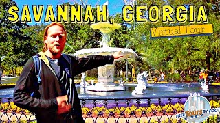 Savannah Georgia Tour  A Walk through a Southern Gem [upl. by Glovsky]