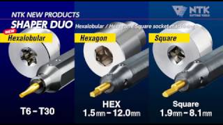 Hexagonal hole machining tool for STICK DUO sleeve holder quotSHAPER DUOquot Metric ver [upl. by Lila]