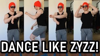 Muzz amp Shuffle Tutorial  How To Dance Like Zyzz [upl. by Heather965]