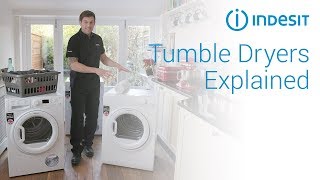 Tumble dryers explained  by Indesit [upl. by Byrom]