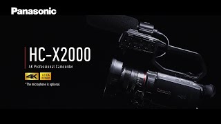 Introducing Panasonic 4K Professional Camcorder HCX2000 [upl. by Ottavia]