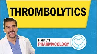 Pharmacology  Thrombolytics Nursing RN PN NCLEX [upl. by Rebane]