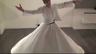 Whirling Dervish skirt spins like a hurricane [upl. by Aerdnaed343]