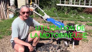 UTILISATION DE LA MOTOBINEUSE [upl. by Bayly]