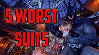 5 Worst Batsuits in the Batman Arkham Series [upl. by Merril632]