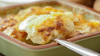 How to Make Potato Gratin Dauphinois  Gratin Dauphinois  French Scalloped Potatoes [upl. by Pavyer]