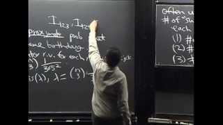 Lecture 11 The Poisson distribution  Statistics 110 [upl. by Gayel]