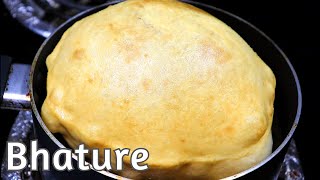 Bhatura Recipe  How to make perfect BhaturaBhature [upl. by Chadwick]