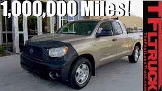 Meet the One Million Mile Toyota Tundra Still with Its Original V8 [upl. by Willi]