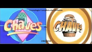 Cronologia Completa das Vinhetas do ChavesClube do Chaves 19842018 [upl. by Herrod208]