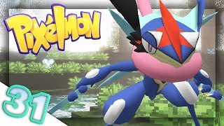 How to Train your Greninja BATTLE BOND  Pixelmon Pokecentral  Episode 31 [upl. by Aihsenrad893]