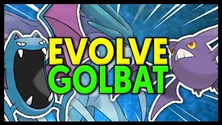 HOW TO EVOLVE GOLBAT INTO CROBAT ON POKEMON CRYSTAL [upl. by Enidanreb]