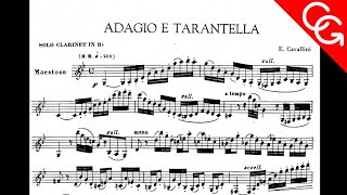 CAVALLINI Adagio e Tarantella Corrado Giuffredi clarinet [upl. by Ahseinet]