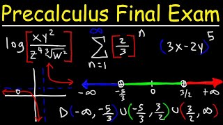 Precalculus Final Exam Review [upl. by Aer14]