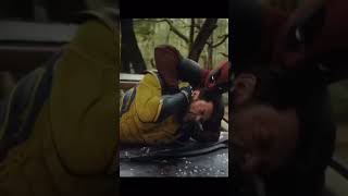 Deadpool VS Wolverine Full Car Fight Scene [upl. by Nosdivad]