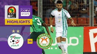 Algeria v Niger  AFCON Qualifier 2023  Match Highlights [upl. by Ylrehs]