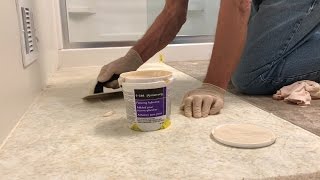 Luxury Vinyl Tile Installation Step 3 Spread the Adhesive [upl. by Kennard]