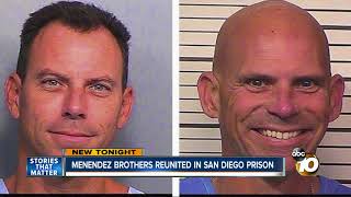 Menendez brothers reunited in San Diego prison [upl. by Cohl]