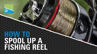 Tackle Room Tips  How To Spool Up A Fishing Reel [upl. by Maffei]