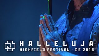 Rammstein  Halleluja Live at Highfield Festival 2016 [upl. by Nemra205]