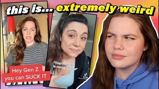 tik tok’s “gen z vs millennial war” is embarrassing [upl. by Gilda]