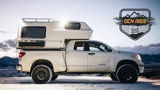 OCN Rigs Kelly Lunds Toyota Tundra Northern Lite Camper Build [upl. by Clyte]