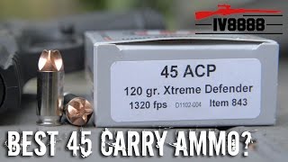 Underwood Ammo 45 ACP Xtreme Defender [upl. by Afinom]