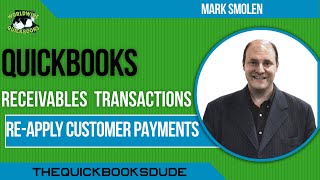 QuickBooks Desktop Fixing And ReApplying Customer Invoice Payments [upl. by Pierce]