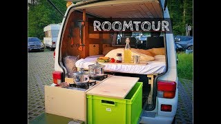 Busvorstellung  VW T4 Transporter Ausbau zum Camper  Roomtour [upl. by Eseila576]