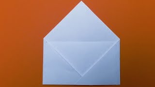 Easy Origami Envelope Tutorial 💌 DIY 💌 Paper Kawaii [upl. by Bernete]