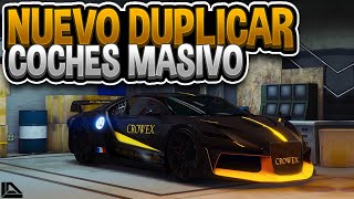 NUEVO DUPLICAR COCHES SOLO SIN AYUDA MASIVO EN EL DESHUESADERO TRUCO GTA 5 ONLINE [upl. by Zehcnas]