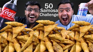 50 Chicken Samosa Challenge  Loser will get Special Punishment [upl. by Tombaugh]