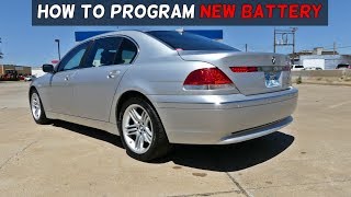 HOW TO PROGRAM NEW BATTERY ON BMW [upl. by Amend]