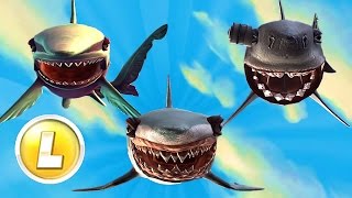 ALL SPECIAL SHARKS GAMEPLAY MONTAGE Hungry Shark Evolution  HD [upl. by Euhsoj]