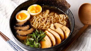 Quick 30Minute Chicken Ramen Recipe 🍜 [upl. by Yhtamit]