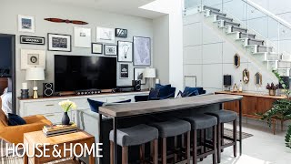 House Tour Handsome Bachelor Pad Condo [upl. by Atiruam]