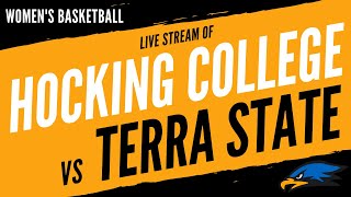 Hocking College vs Terra State Community Womens Basketball [upl. by Geldens]