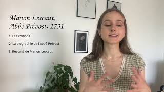 Manon Lescaut Abbé Prévost 1731  Résumé [upl. by Forras]