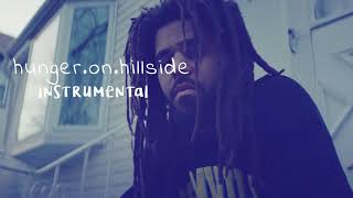 J Cole  Hunger On Hillside Full Instrumental [upl. by Halle]