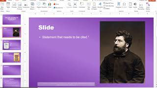 Adding Footnotes to Your Powerpoint [upl. by Nob]