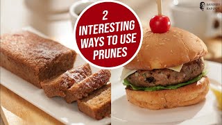 2 Interesting Ways to Use Prunes Quickly  Recipes using Prunes  Sanjeev Kapoor Khazana [upl. by Kunz]