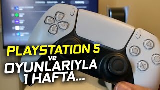 PLAYSTATION 5 VE OYUNLARIYLA 1 HAFTA GEÇİRMEK [upl. by Aitsirhc]