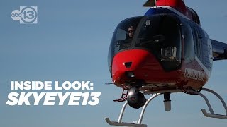 SKYEYE13 Inside look at ABC13s new helicopter [upl. by Asereht526]