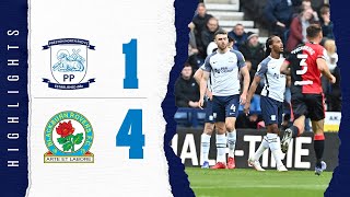 Highlights PNE 1 Blackburn Rovers 4 [upl. by Ettenuj]