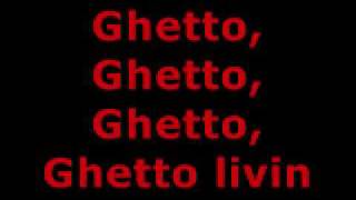 AKON  GHETTO LYRICS [upl. by Adnawot]