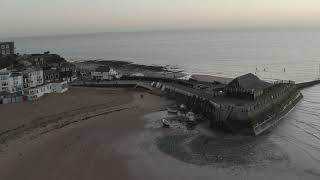 Broadstairs Kent Viking Bay Early Morning [upl. by Odnomyar]