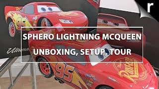 Sphero Lightning McQueen Unboxing Setup amp Testing the RemoteControl Car [upl. by Sup]