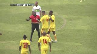 CAN 2019  le Bénin victorieux contre lAlgérie [upl. by Nerag]