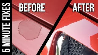 How To Repair Clear Coat LACQUER PEEL  5 minute fixes  Episode 1 [upl. by Apilef]